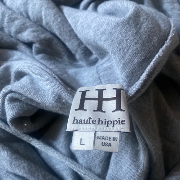 Haute Hippie Grey Hoodie - Picture 4 of 4